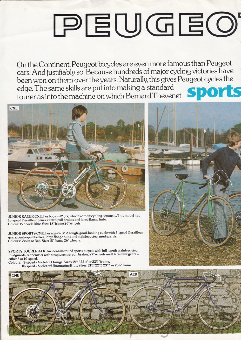 Peugeot 1977 UK Brochure